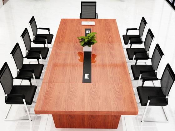 大型商务会议桌 实木喷漆会议桌 大型会议桌 实木商务大型会议桌